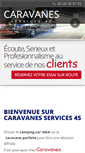 Mobile Screenshot of caravanes-services-45.com